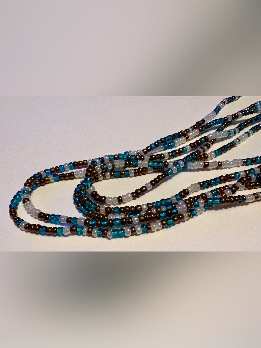 55: “SEBASTIAN” Waistbeads Perfect for Beginners 1st Stage - Picture 11 of 12